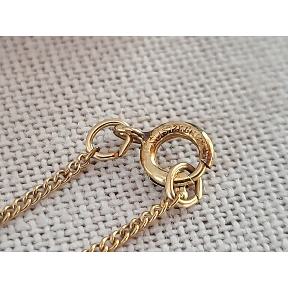 Atlas 12K GF Oval Shaped Pendant Quartz Vintage - Picture 7 of 10